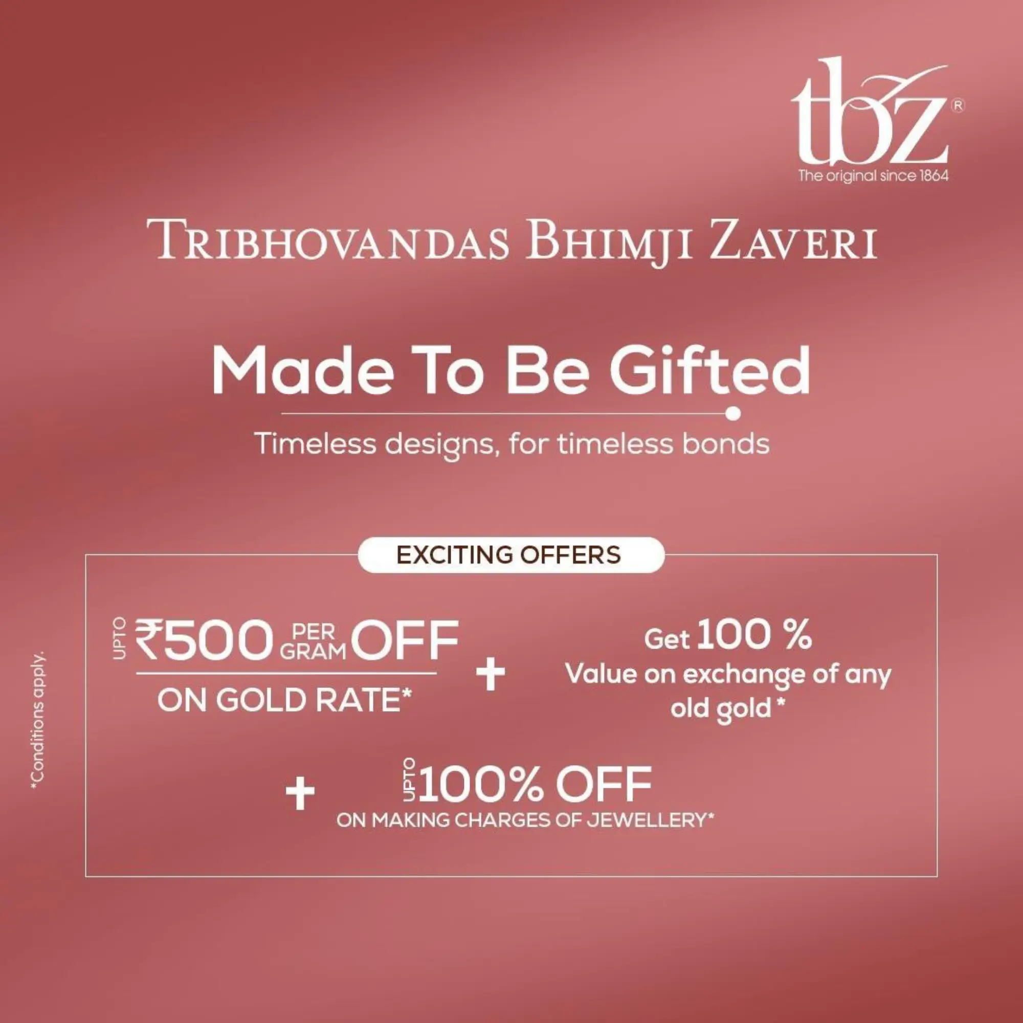 Offer image: Mega Deals: ₹500 OFF + 100% OFF Making 💥👑