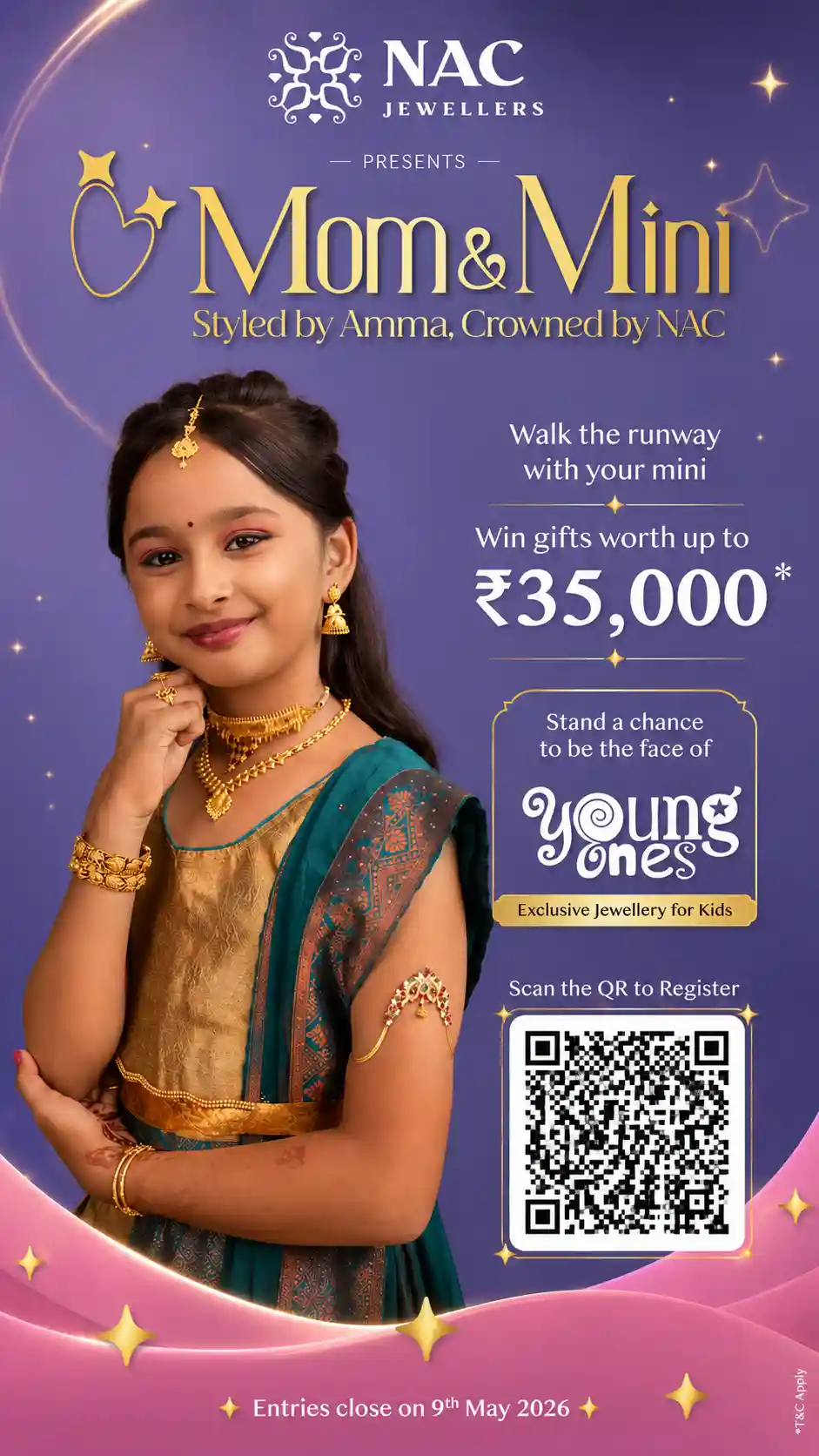 Offer image: 👑 WIN ₹35,000 GIFTS & Become NAC Brand Face ✨
