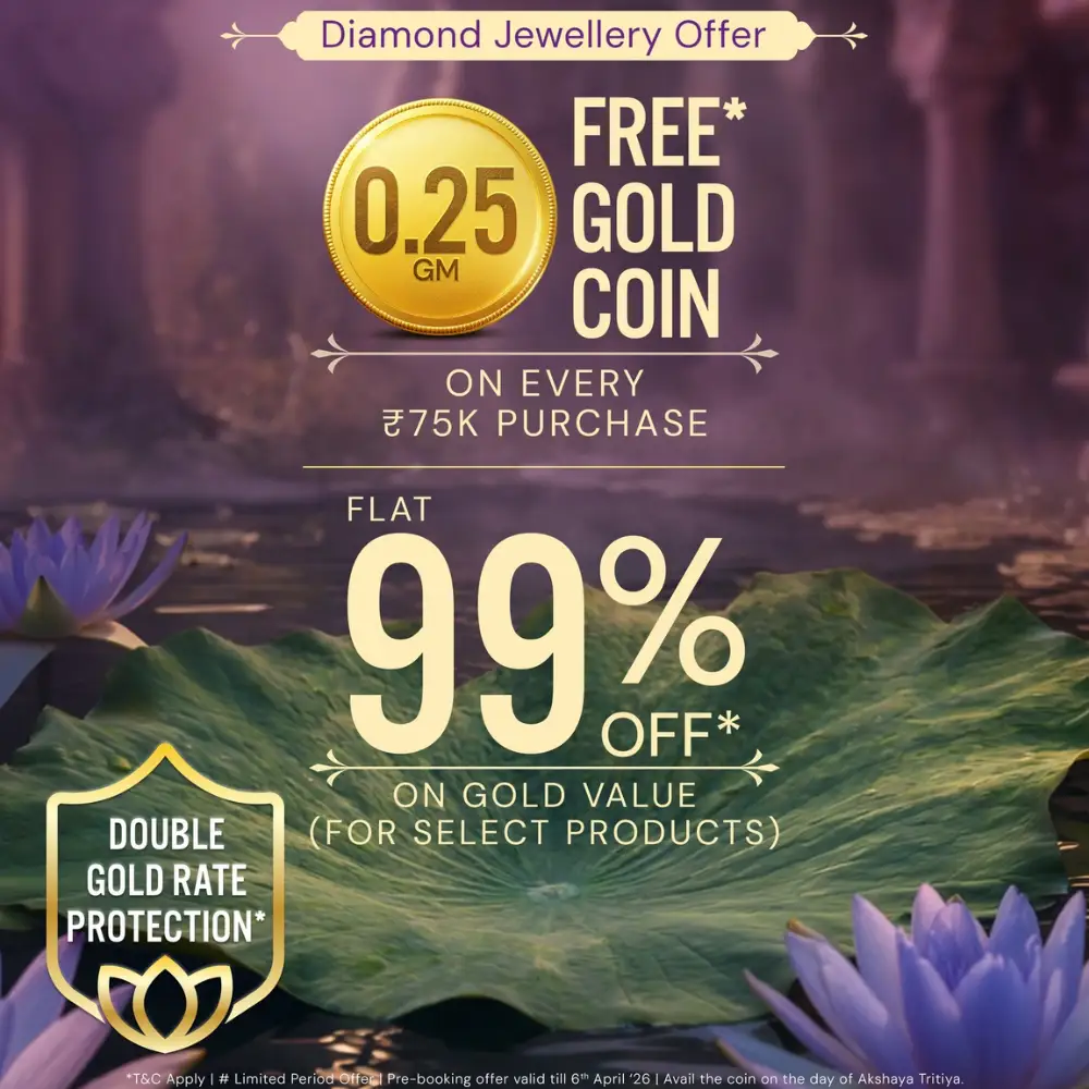 Offer image: FLAT 99% OFF Gold Value + FREE 0.25g Coin Offer 💛✨