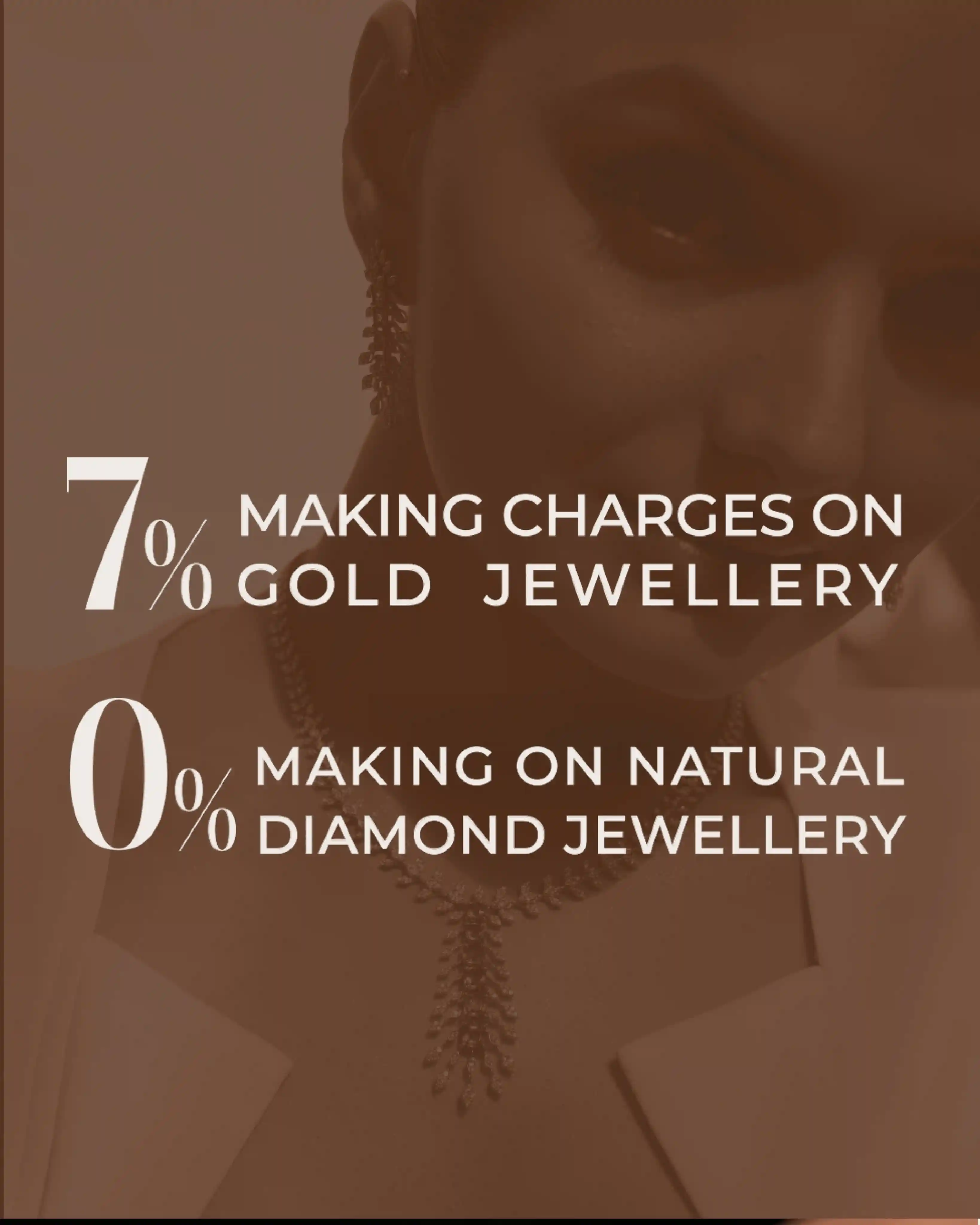 Offer image: 💎 FLAT 7% OFF Gold DEALS ✨ 0% Making SAVE BIG