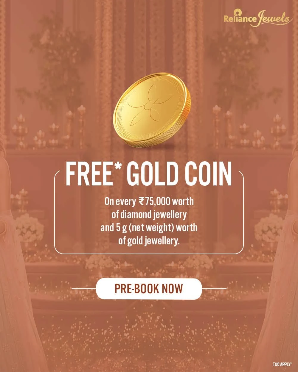 Offer image: 🪙 Free Gold Coin on Diamond & Gold Jewellery ✨