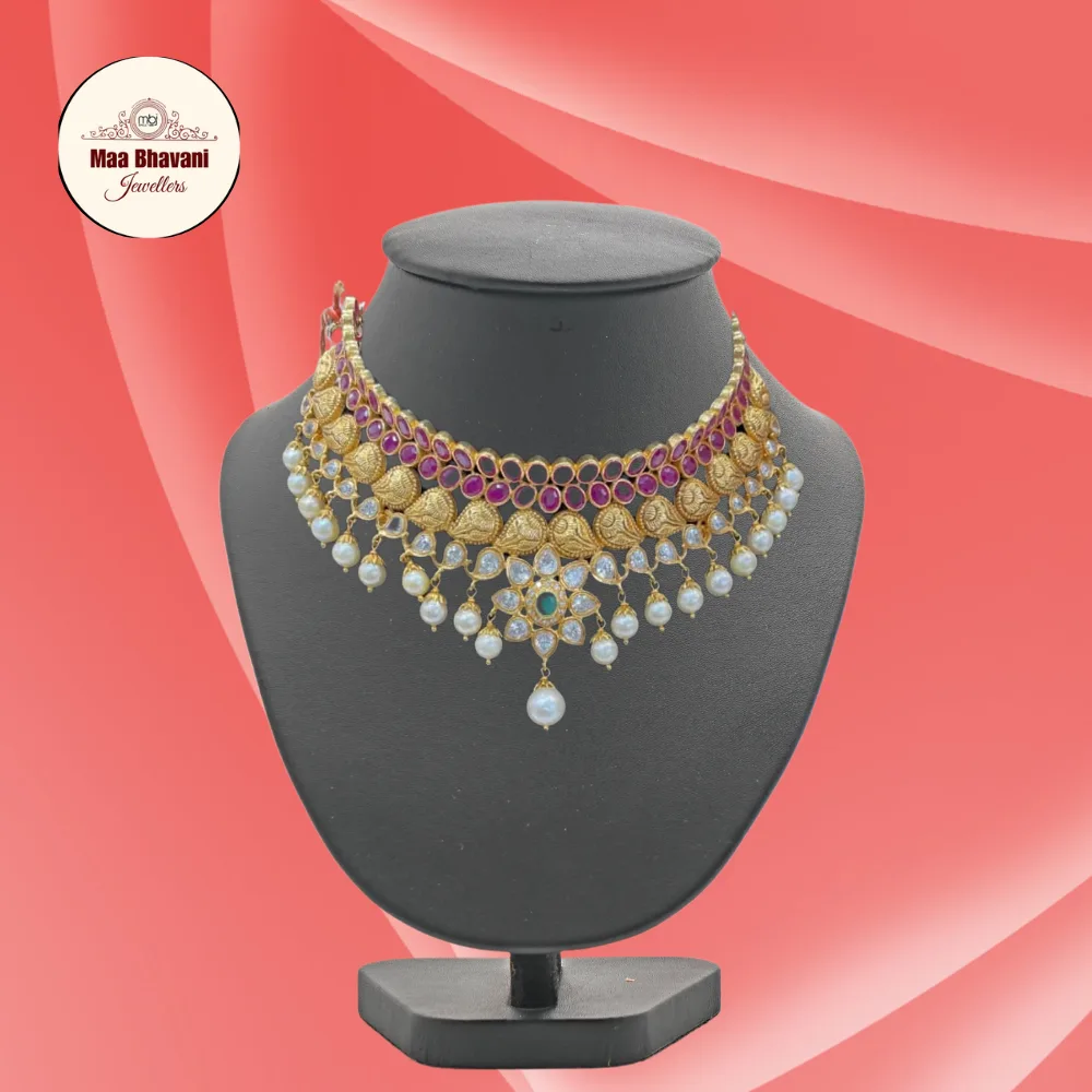 🌸 Divine Bloom – Where Heritage Meets Craft by Maa Bhavani Jewellers ✨