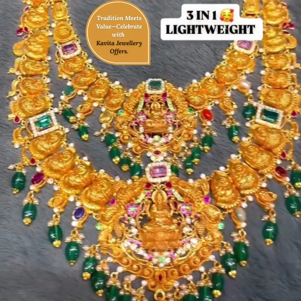 👑 Trio of Tradition – Kavita Jewellers Special