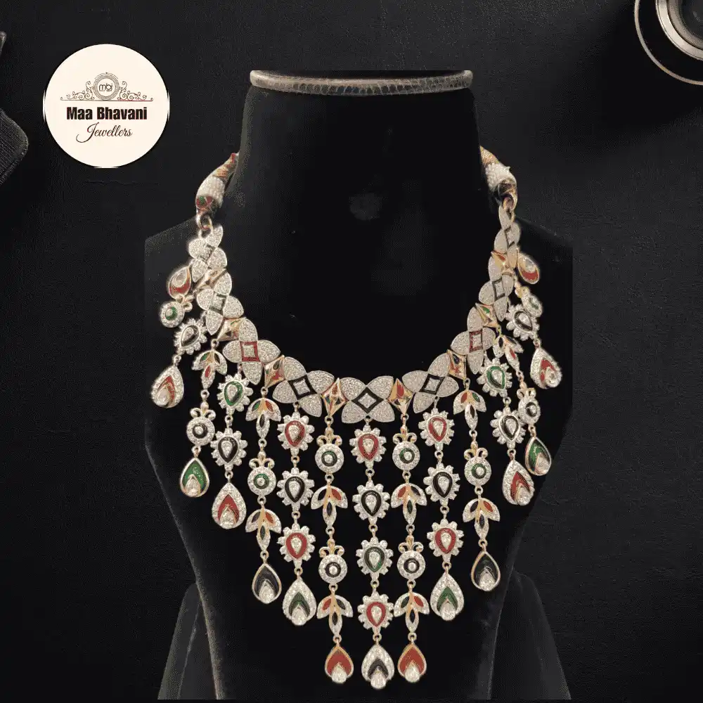 🌟 Vibrant Elegance by Maa Bhavani Jewellers | A Statement in Every Hue 💎