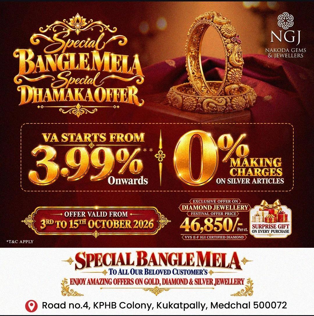 Offer image: 🎉 Special Bangle Mela – Festive Jewellery Offers
